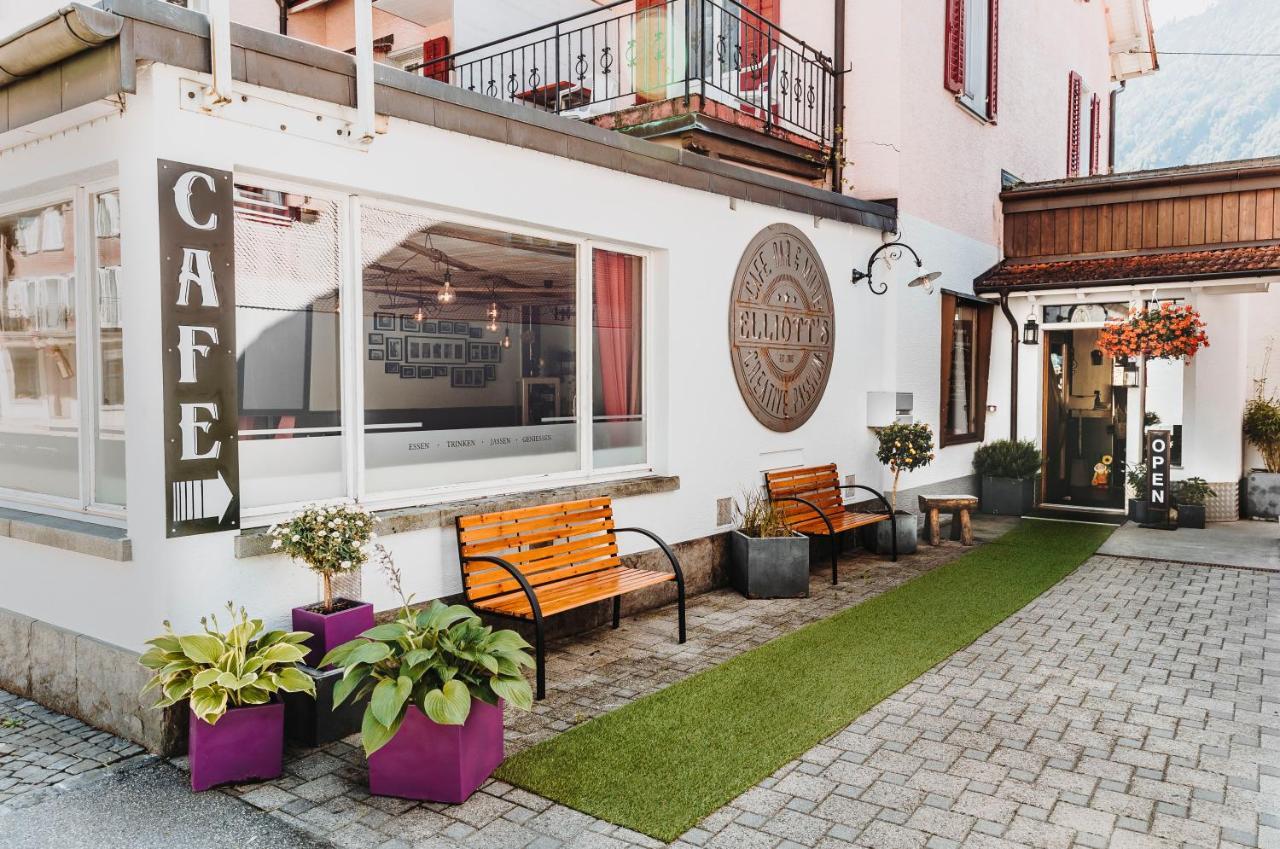 Ferienwohnung Elliotts Bed & Bar Lungern Exterior foto